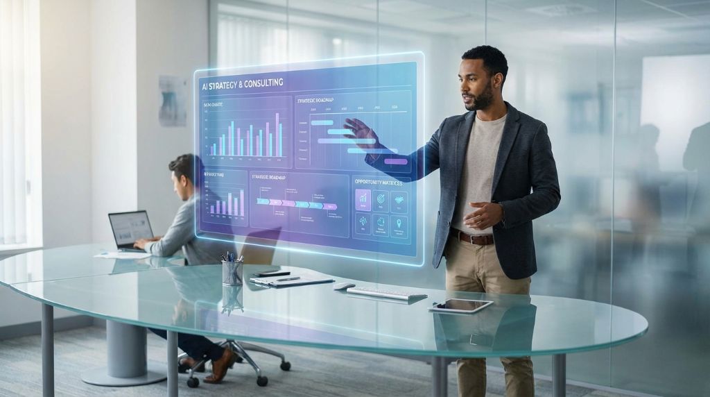 AI Strategy & Consulting - Revenue-first strategic planning
